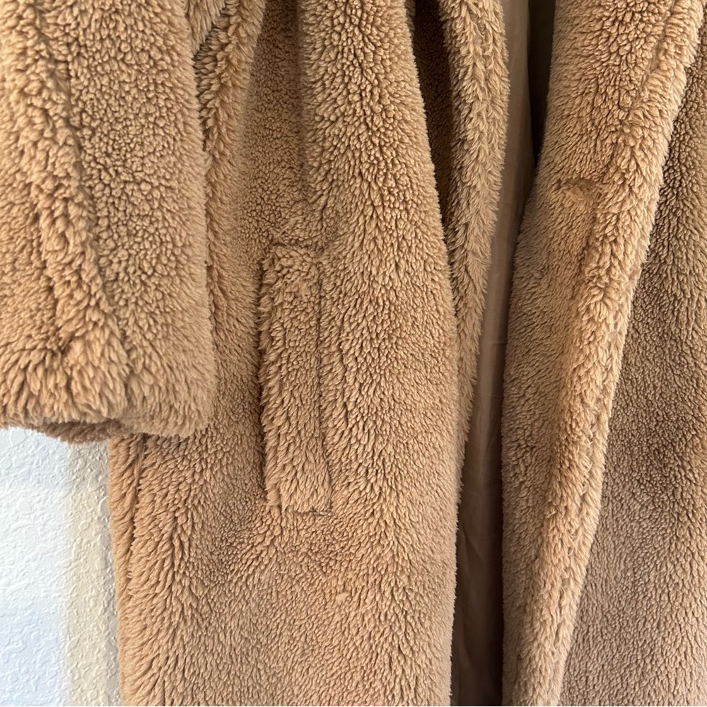 BooHoo Oversized Teddy Faux Fur Jacket - Picture 4 of 6
